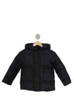 jaqueta acolchoada Zara kids preta