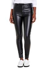 calça de tecido Zara feminina preta