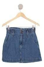 Saia jeans Renner feminina azul
