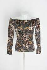 blusa H&m feminina estampada