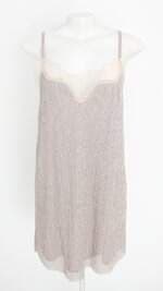 vestido zara feminino estampado com forro