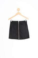 saia forever 21 feminina preta
