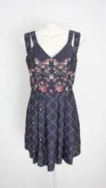 vestido antix feminino estampado