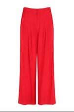 Calça 3 feminina vermelha