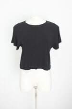 blusa cropped me too feminina preta