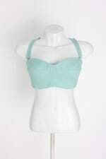 top hand lace feminino verde