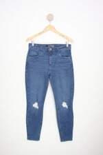 calça jeans shoulder feminina azul