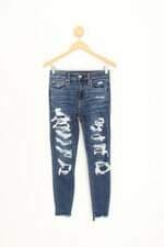 calça jeans american eagle outfiters feminina azul