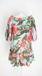 vestido liquido feminino estampado