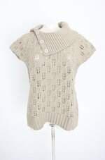 blusa daiane tricot feminina bege