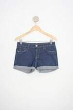 shorts jeans feminino azul