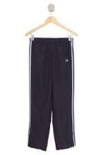 calça esportiva Adidas masculina roxa com bordado e cós com elástico