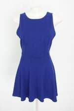vestido american apparel feminino azul