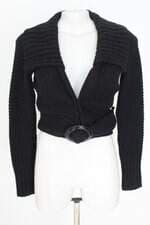 cardigan Animale feminina preta