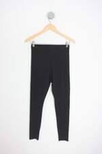 calça legging H&m feminina preta com cós com elástico