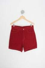 shorts hamuche feminino vermelho