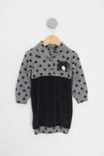 vestido picnic kids com aplique e recortes