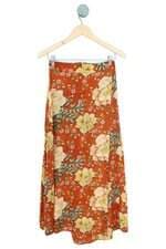 saia aquamar feminina floral