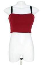 cropped Amaro feminino vermelho