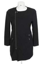 casaco Shoulder feminino preto com forro