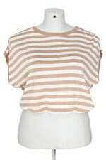 blusa Shoulder feminina listrada