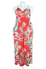 macacão Renner feminino vermelho floral