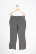 calça de tecido gap feminina cinza