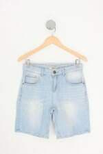 bermuda jeans marisa feminina azul