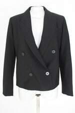 blazer morgan feminino preto com forro