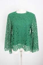 blusa manga longa ticosa feminina verde com forro