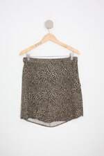 saia C&A feminina estampada