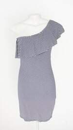 vestido marisa feminino estampado com babado