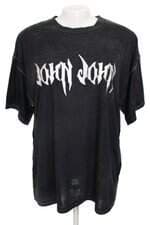 blusa John John feminina preta com silk