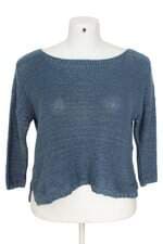 suéter feminino azul