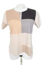 blusa pink poá feminina estampada