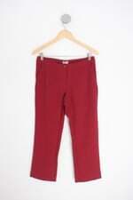 calça social choi feminina vermelha