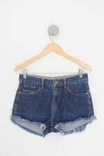 shorts jeans jeanswear feminino azul