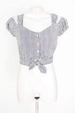 cropped roberio sampaio feminino listrado