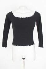 cropped zara feminino preto