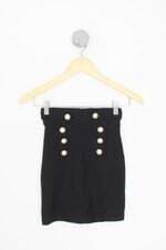 saia banila b feminina preta