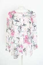 camisa semine feminina floral