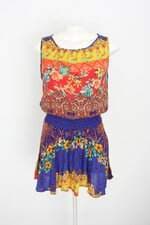 vestido Blue Steel feminino estampado