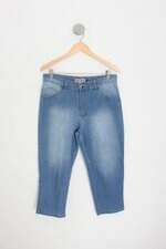 calça jeans caligem feminina azul