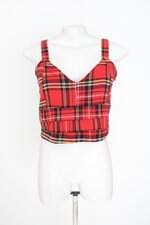 cropped valentine feminino xadrez