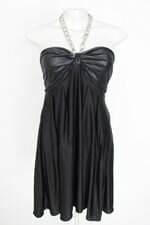 vestido trintênio feminino preto com forro