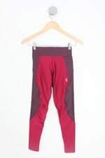 calça legging dlk feminina bicolor com recortes