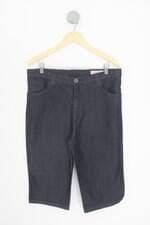 bermuda jeans citwar feminina azul