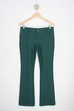 calça de tecido morina feminina verde