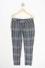 calça de tecido ópera rock feminina xadrez