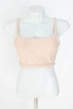 top cropped youse feminino bege
